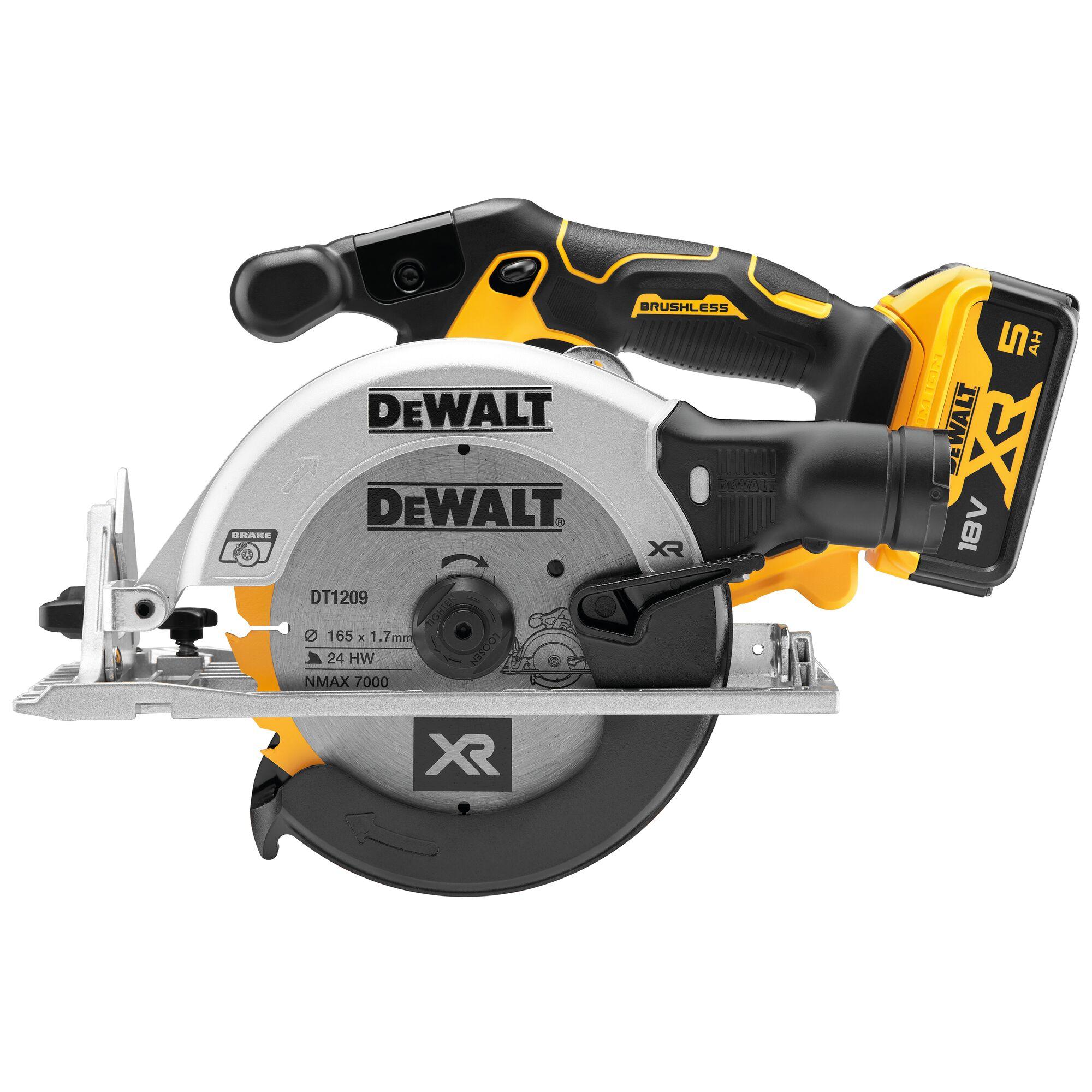 DeWALT Aku kotúčová píla 18V DCS565P2