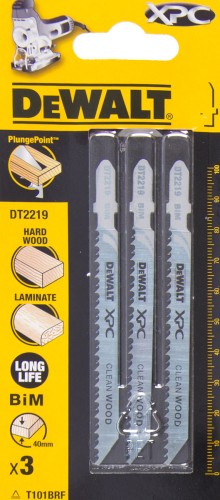 DeWALT List pílový na drevo a plast do 40 mm 5ks DT2219