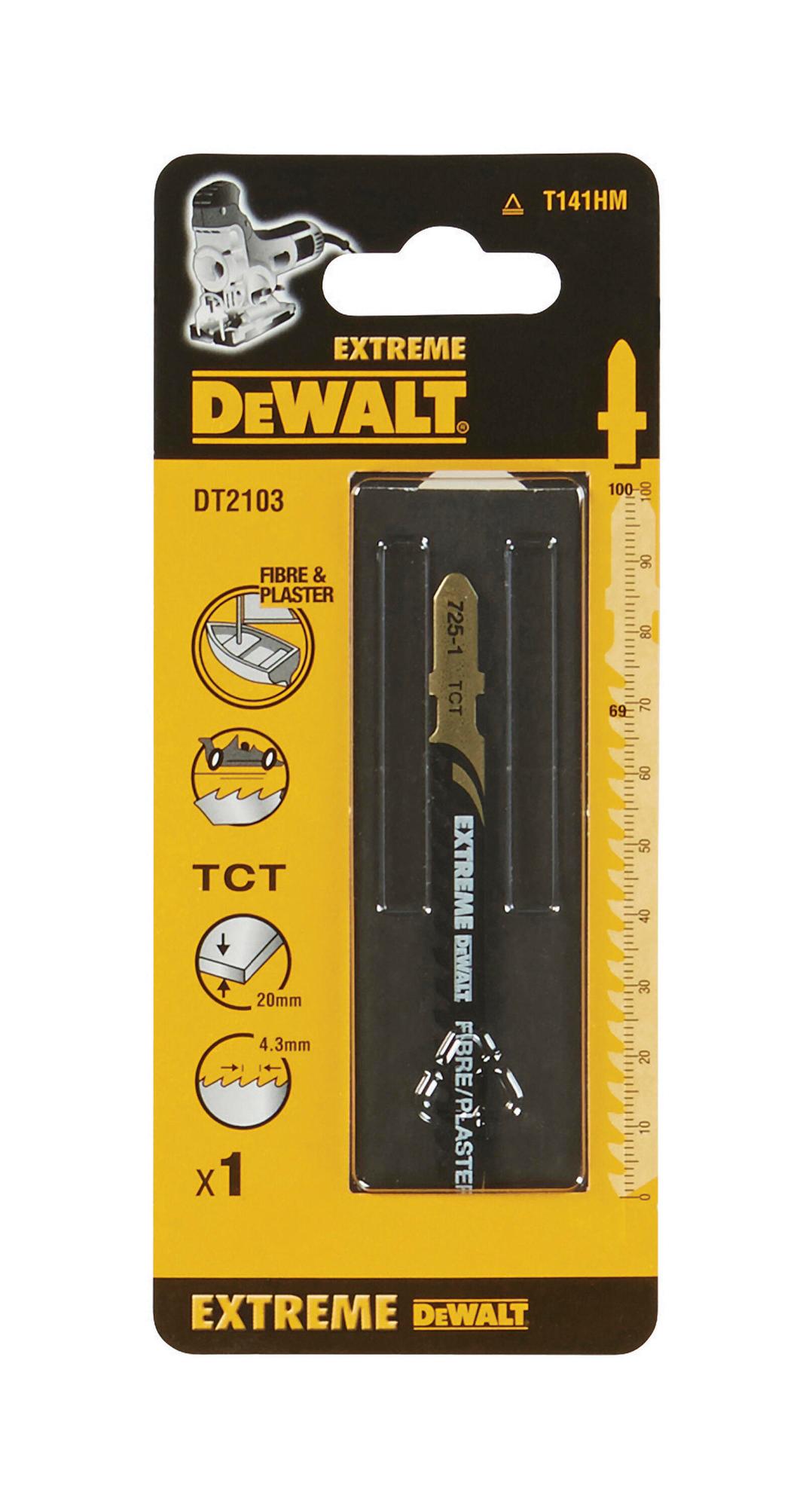 DeWALT List pílový na rezanie keramických materiálov 1ks DT2103