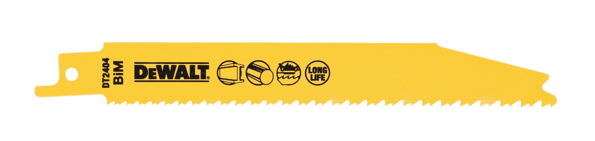 DeWALT List pílový na rýchle rezanie DT2404