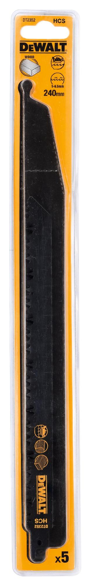 DeWALT List pílový do dreva DT2352