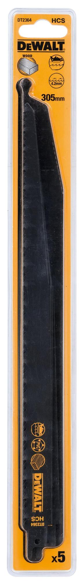 DeWALT List pílový pre jemne a rýchle rezy drevo a plast DT2364