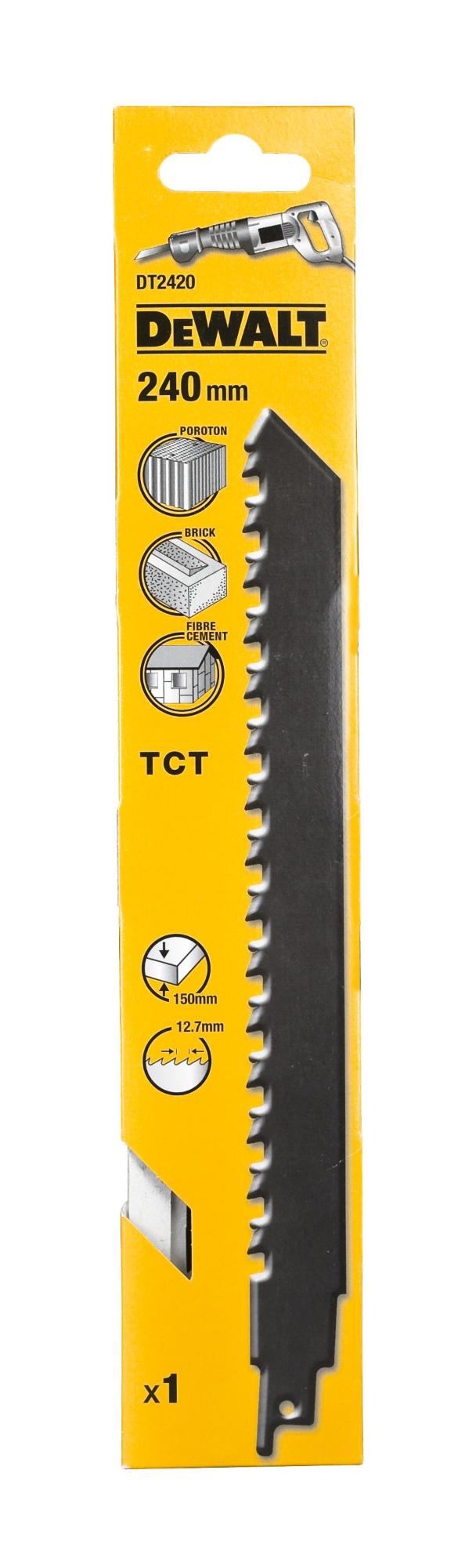 DeWALT List pílový na tehly POROTON DT2420