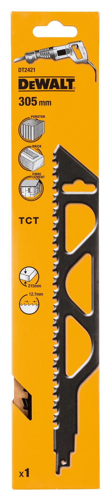 DeWALT List pílový na tehly a vláknitý cement DT2421