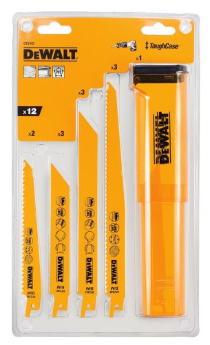 DeWALT Sada pílových listov 12 dielna v úložnom púzdre DT2445