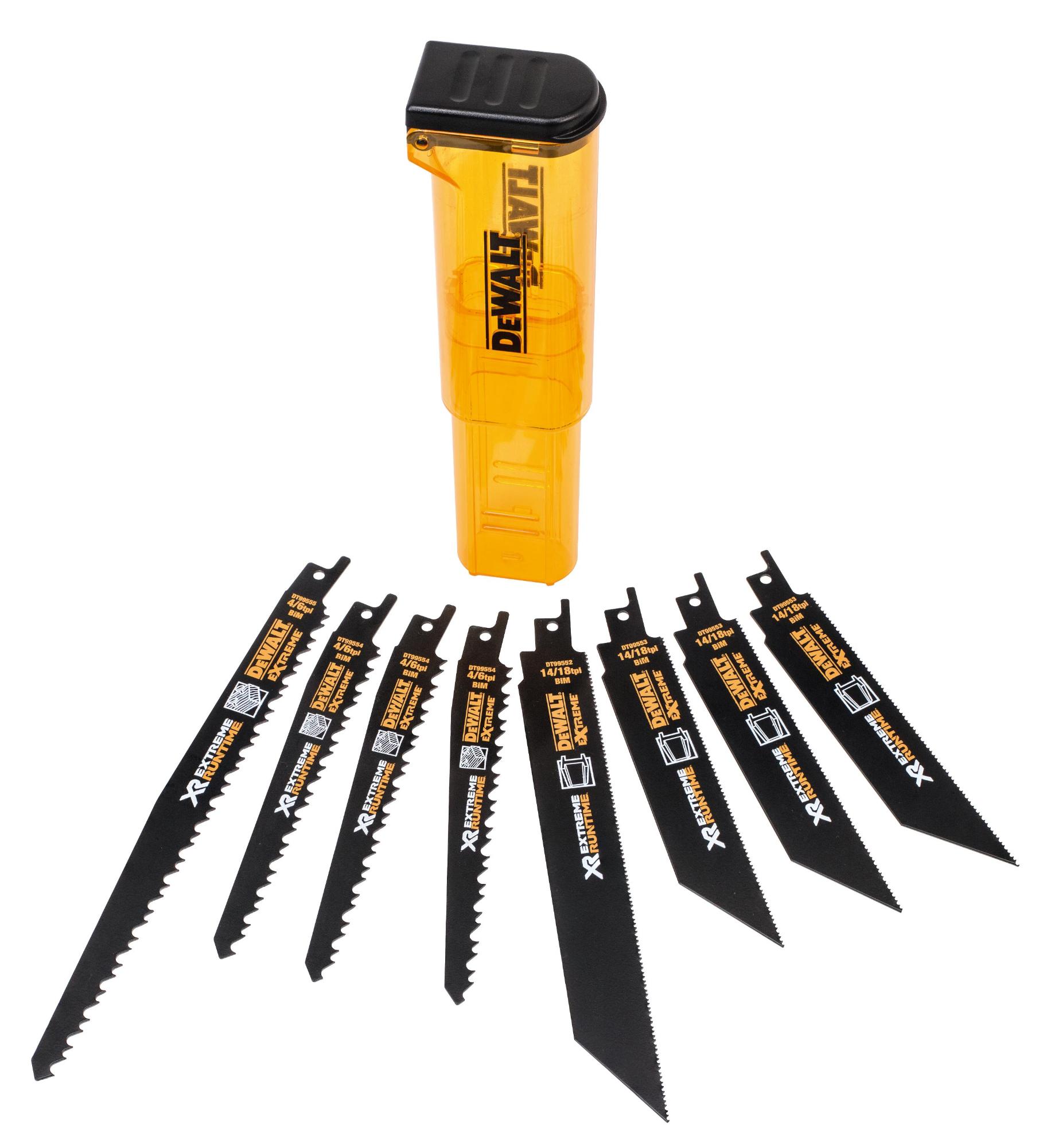 DeWALT Sada pílových listov 8 dielna DT99551