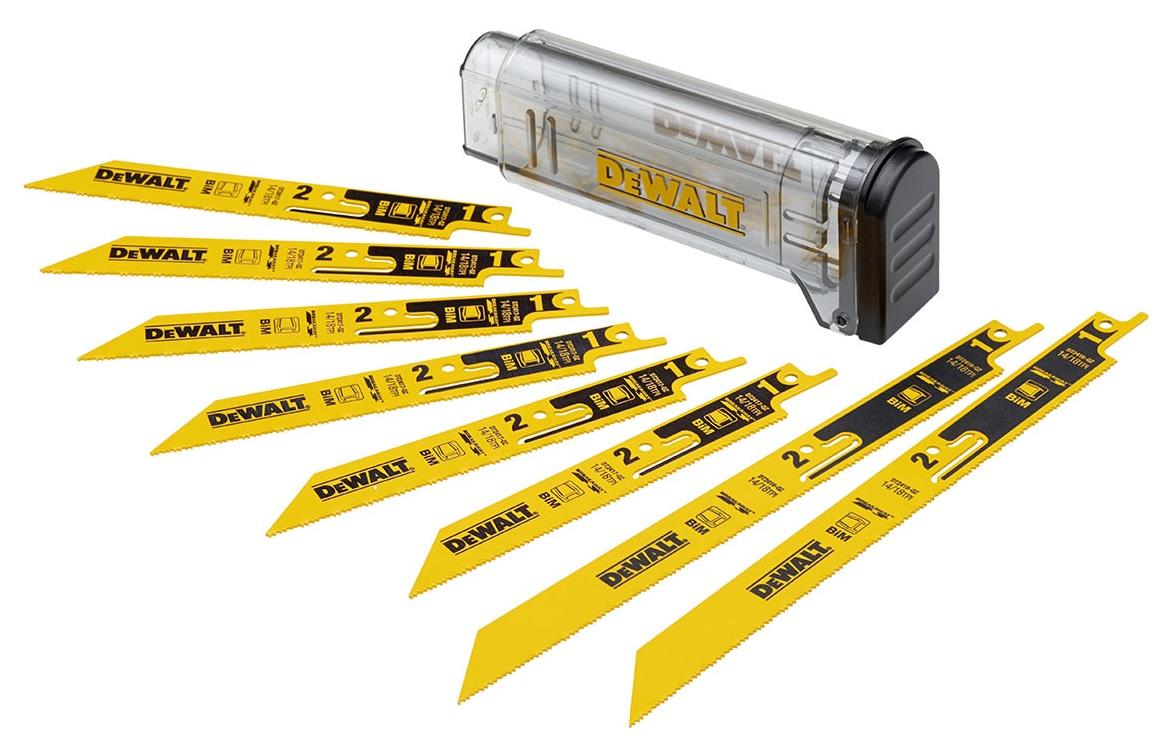 DeWALT Sada pílových listov na kov 8 dielna DT2446