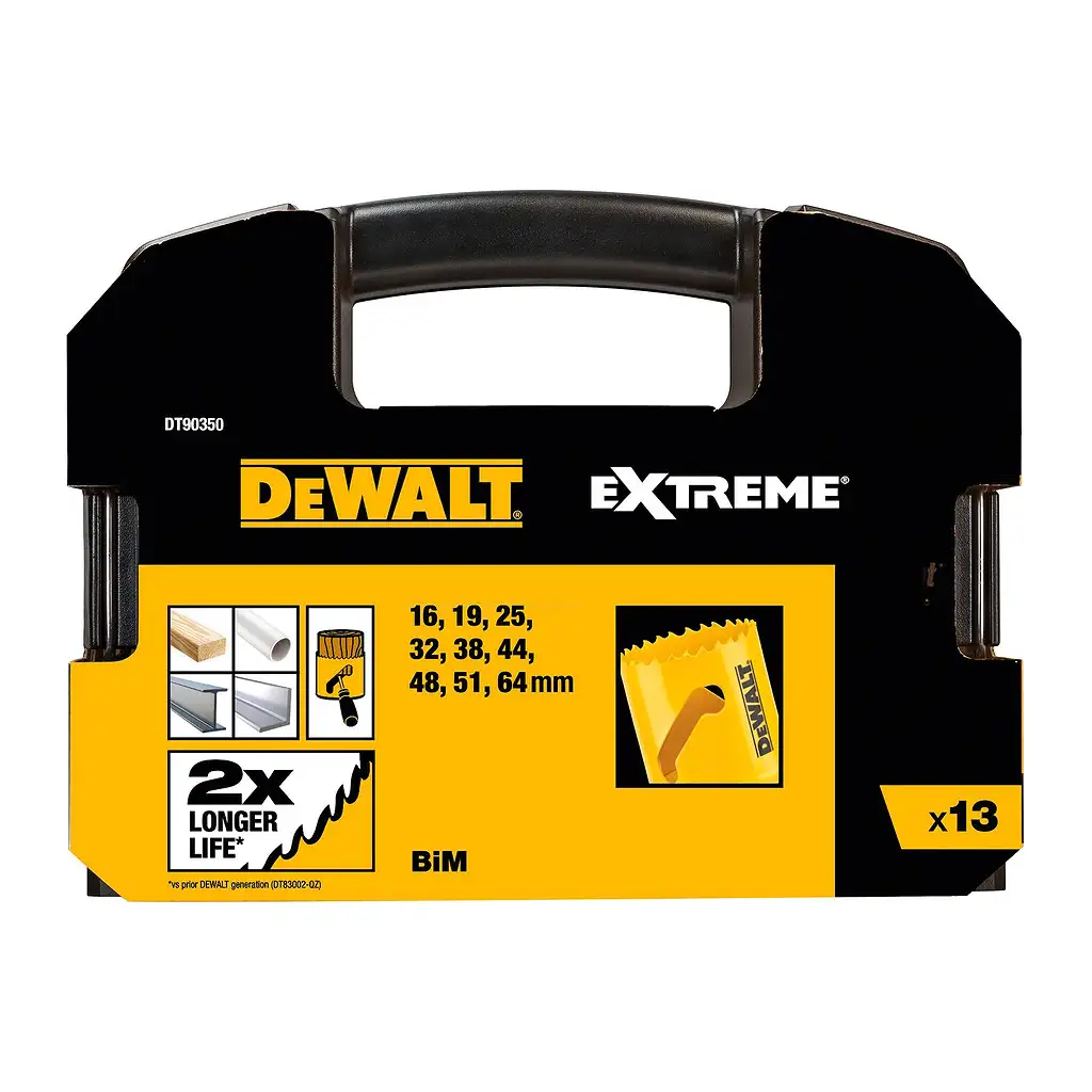 DeWALT Sada koruniek 13 dielna BiM DT90350