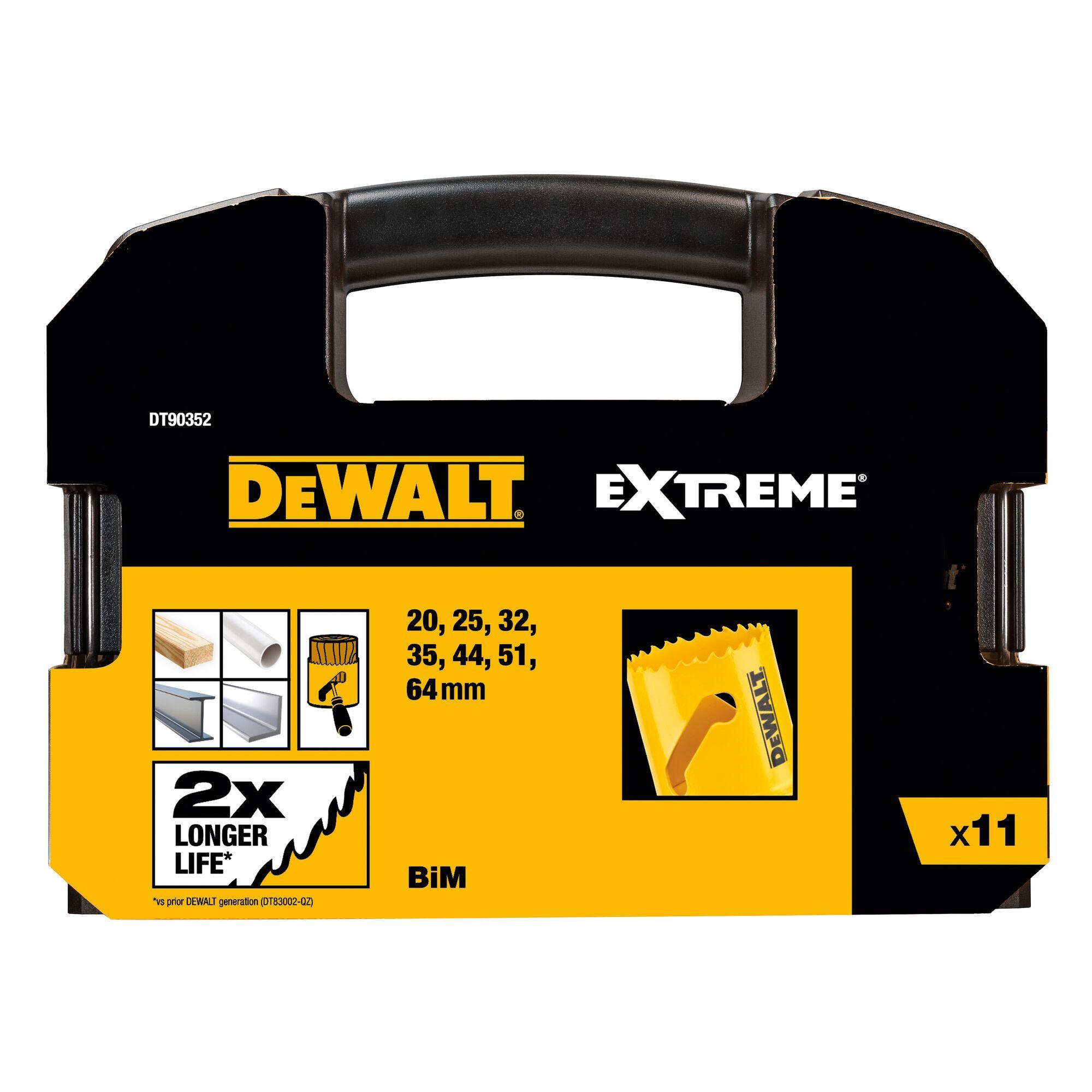 DeWALT Sada koruniek 11 dielna pre elektrikárov DT90352