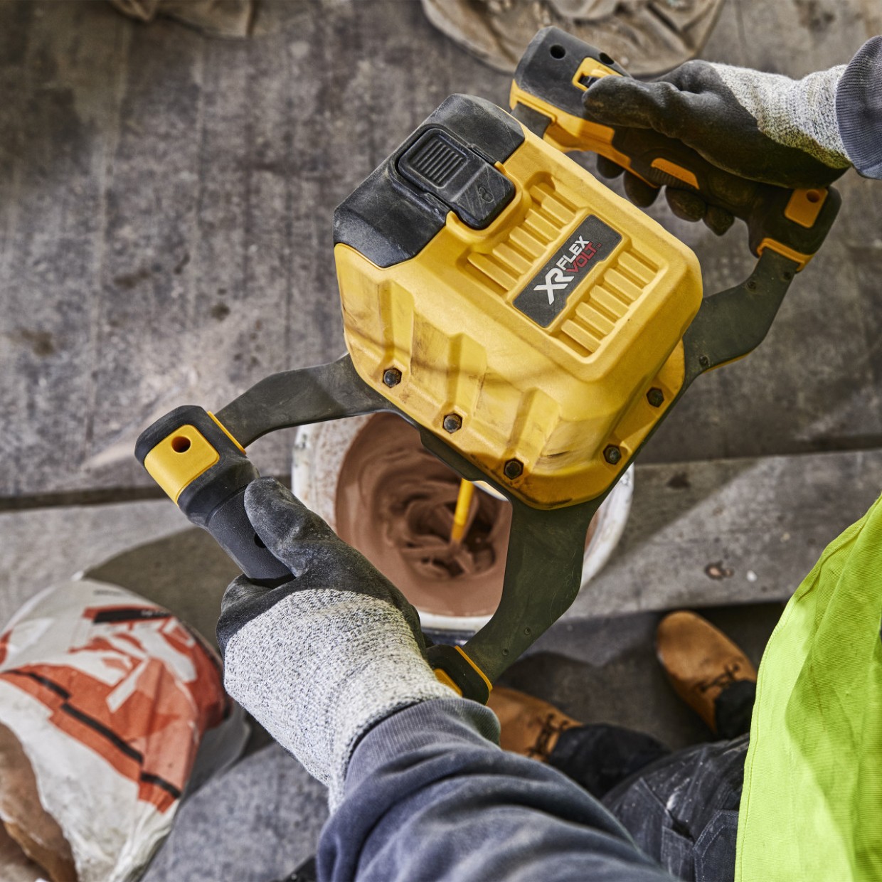 DeWALT Aku miešadlo 54V FLEXVOLT DCD240N