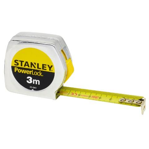STANLEY Meter zvinovací POWERLOCK® s plastovým ABS puzdrom 3m 0-33-041