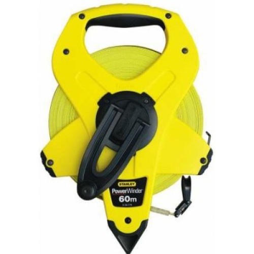 STANLEY Pásmo PowerWinder s plastovou páskou 60m 2-34-775