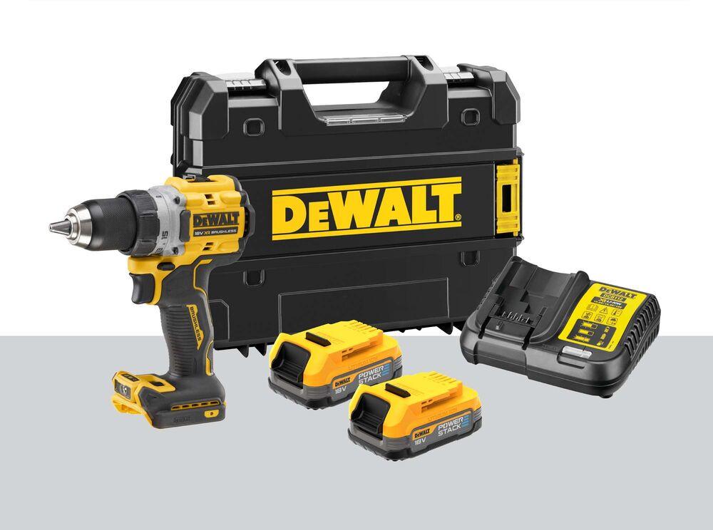 DeWALT Aku skrutkovač 18V POWERSTACK DCD800E2T