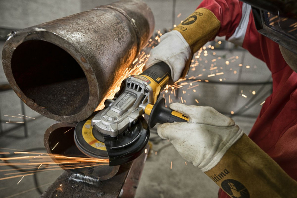 DeWALT Aku uhlová brúska 125mm 18V DCG405FN