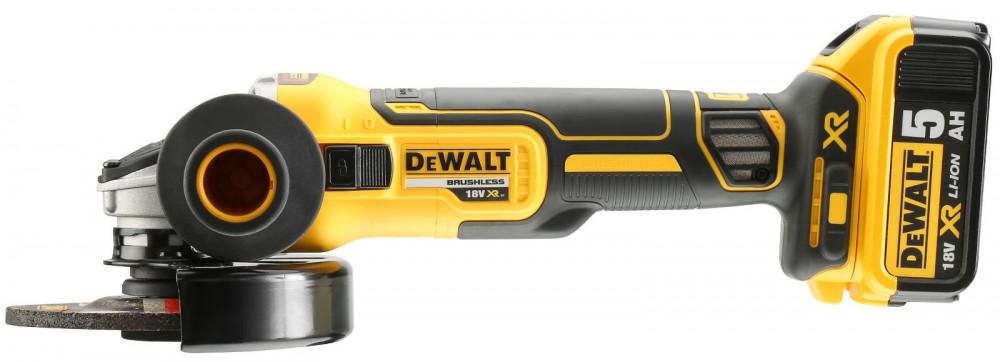 DeWALT Aku uhlová brúska 125mm 18V DCG405P2