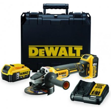 DeWALT Aku uhlová brúska 125mm 18V DCG405P2