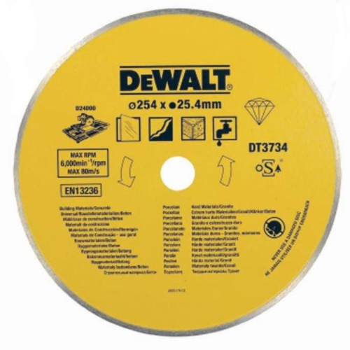 DeWALT Kotúč diamantový 250x25,4 mm betón DT3734