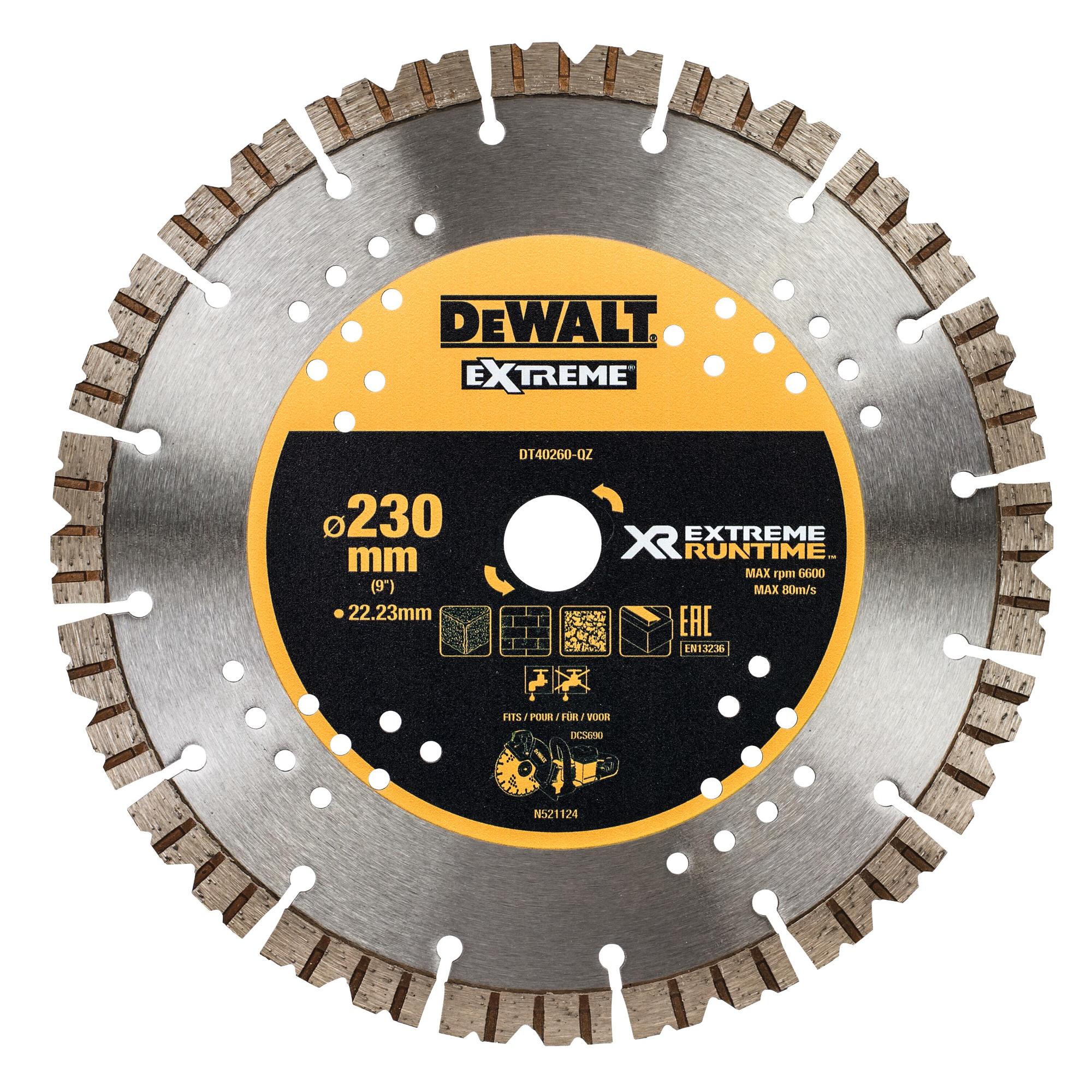 DeWALT Kotúč diamantový segmentový 230 mm pre DCS690 DT40260