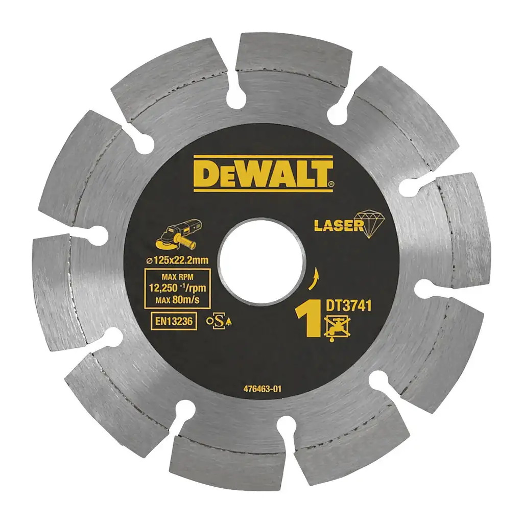 DeWALT Kotúč diamantový segmentový 125 mm na betón DT3741