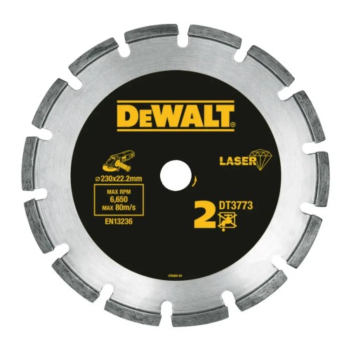 DeWALT Kotúč diamantový segmentový 230 mm na škvárbetón DT3773