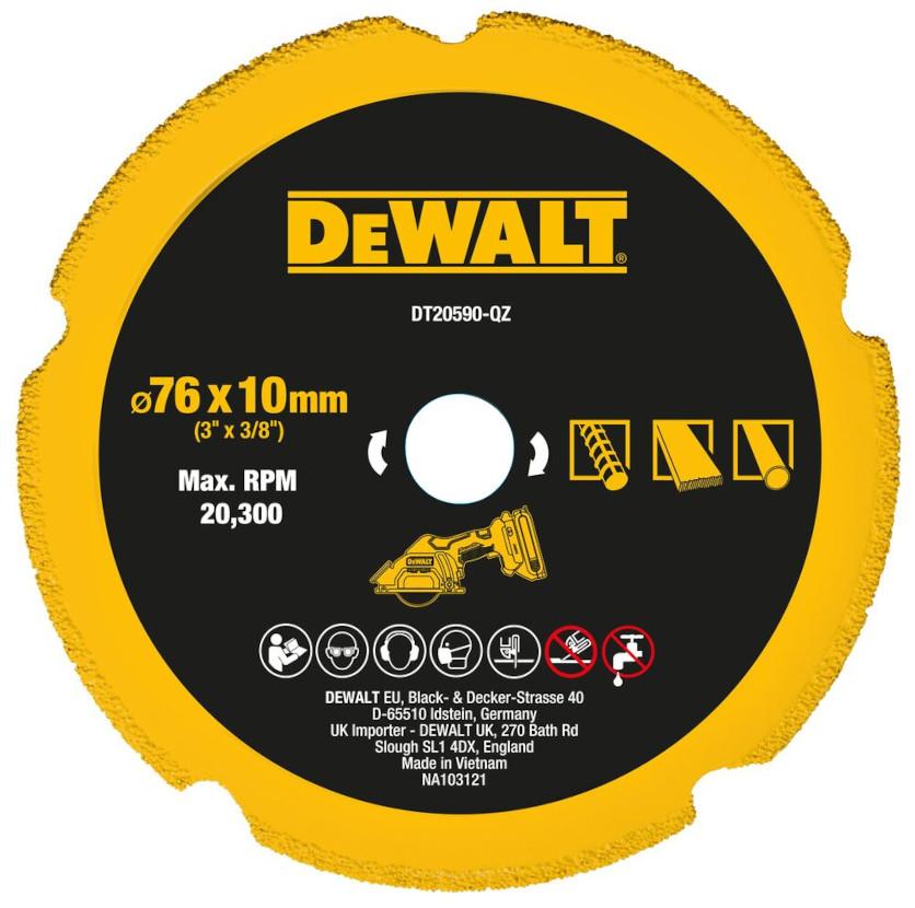 DeWALT Kotúč diamantový multimateriál 76 mm DT20590