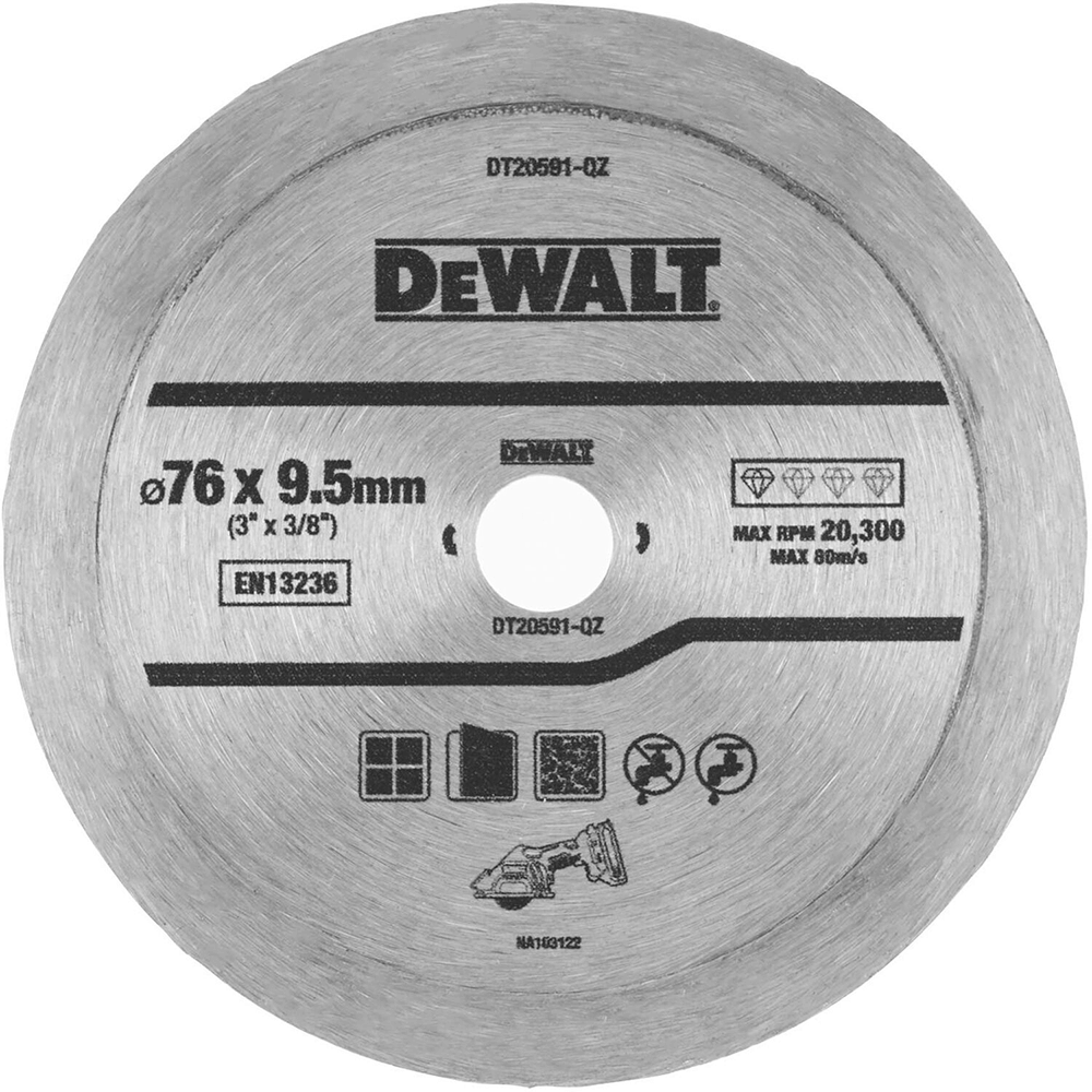 DeWALT Kotúč diamantový na obklady 76 mm DT20591
