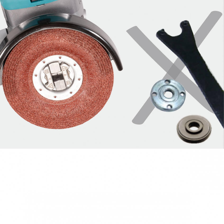 Makita Aku uhlová brúska 125mm 40V GA044GZ