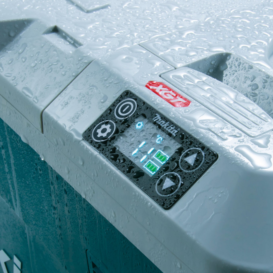 Makita Aku/elektrická kompresorová chladnička/termoska 40V CW001GZ