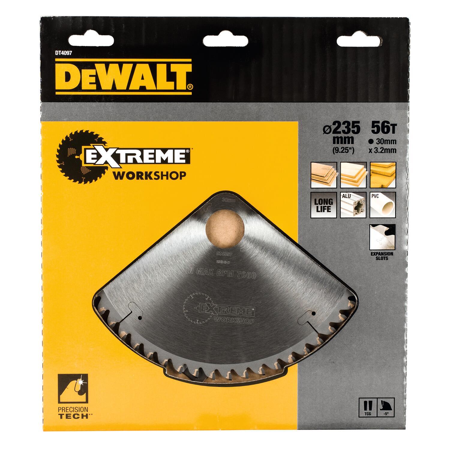 DeWALT Pílový kotúč 235x30mm 56Z DT4097