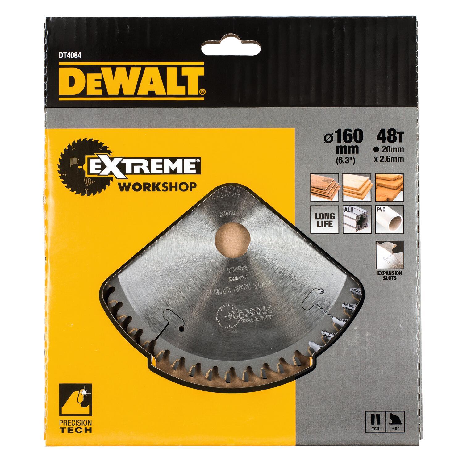 DeWALT Pílový kotúč 160x20mm 48Z DT4084
