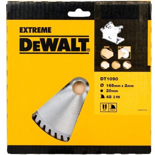 DeWALT Pílový kotúč 165X20mm 48Z DT1090