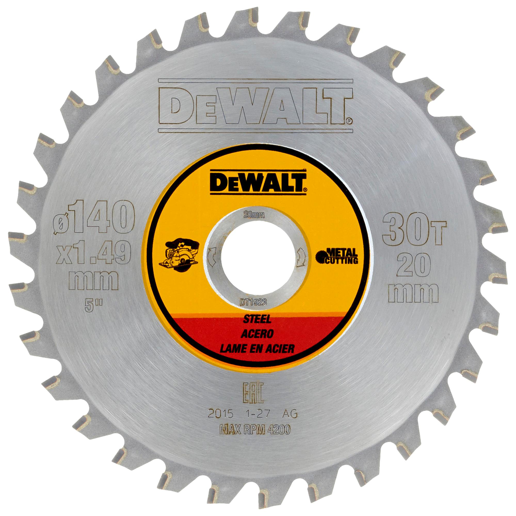 DeWALT Pílový kotúč pre aku píly 140x20mm 30Z DT1923