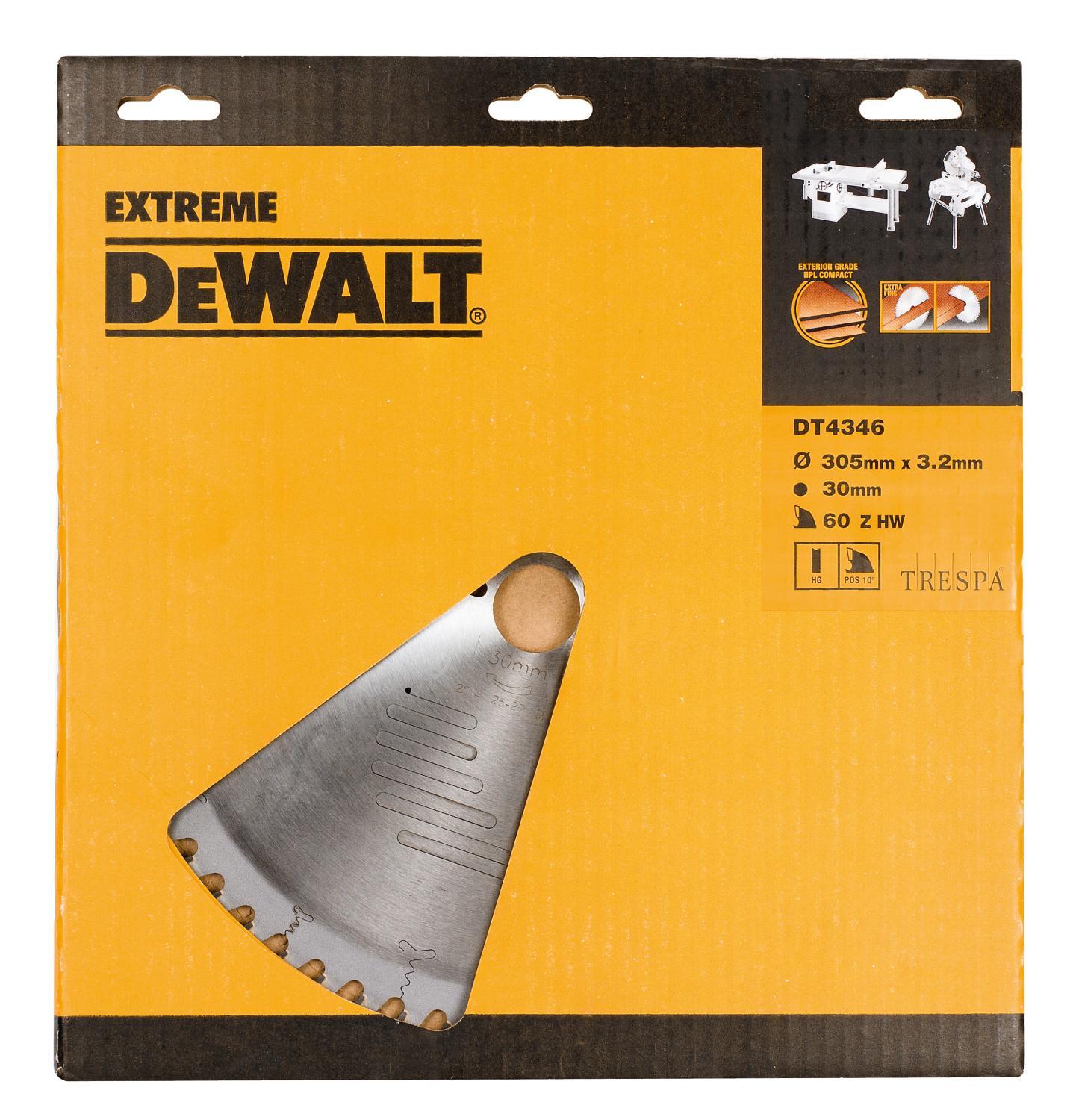 DeWALT Pílový kotúč 305x30 60Z DT4346
