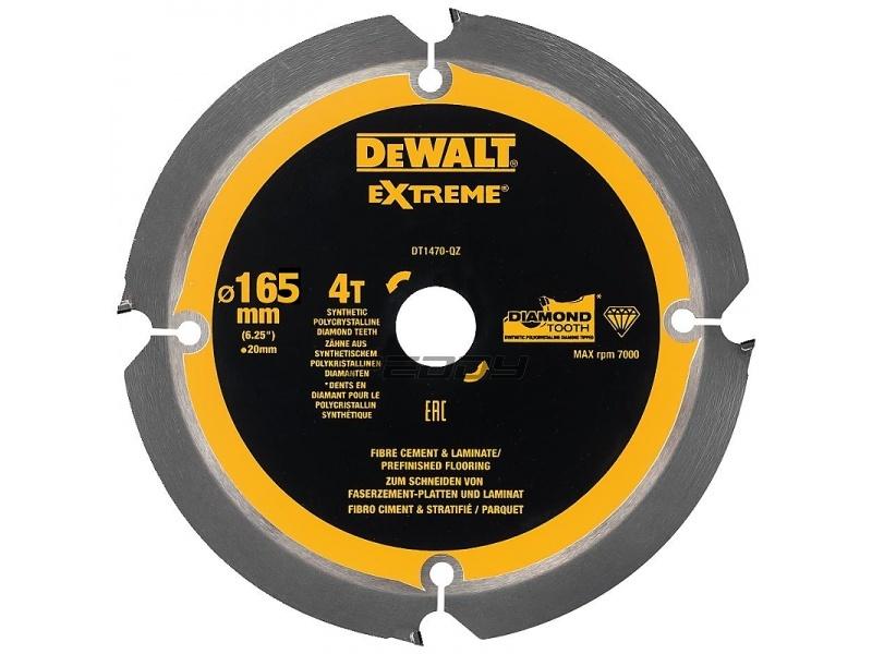 DeWALT Pílový kotúč 165x20 4Z DT1471