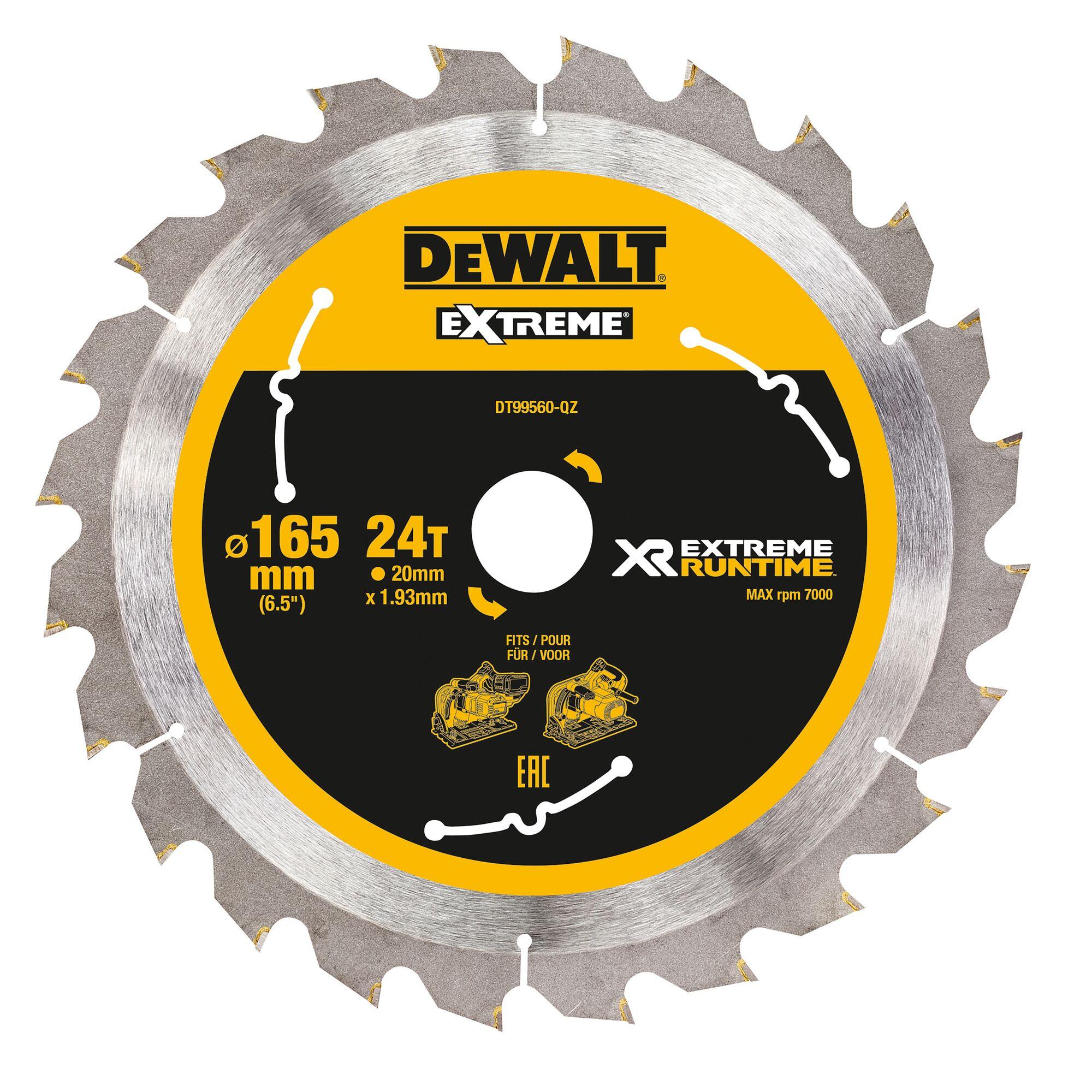 DeWALT Pílový kotúč 165x20mm 24Z DT99560