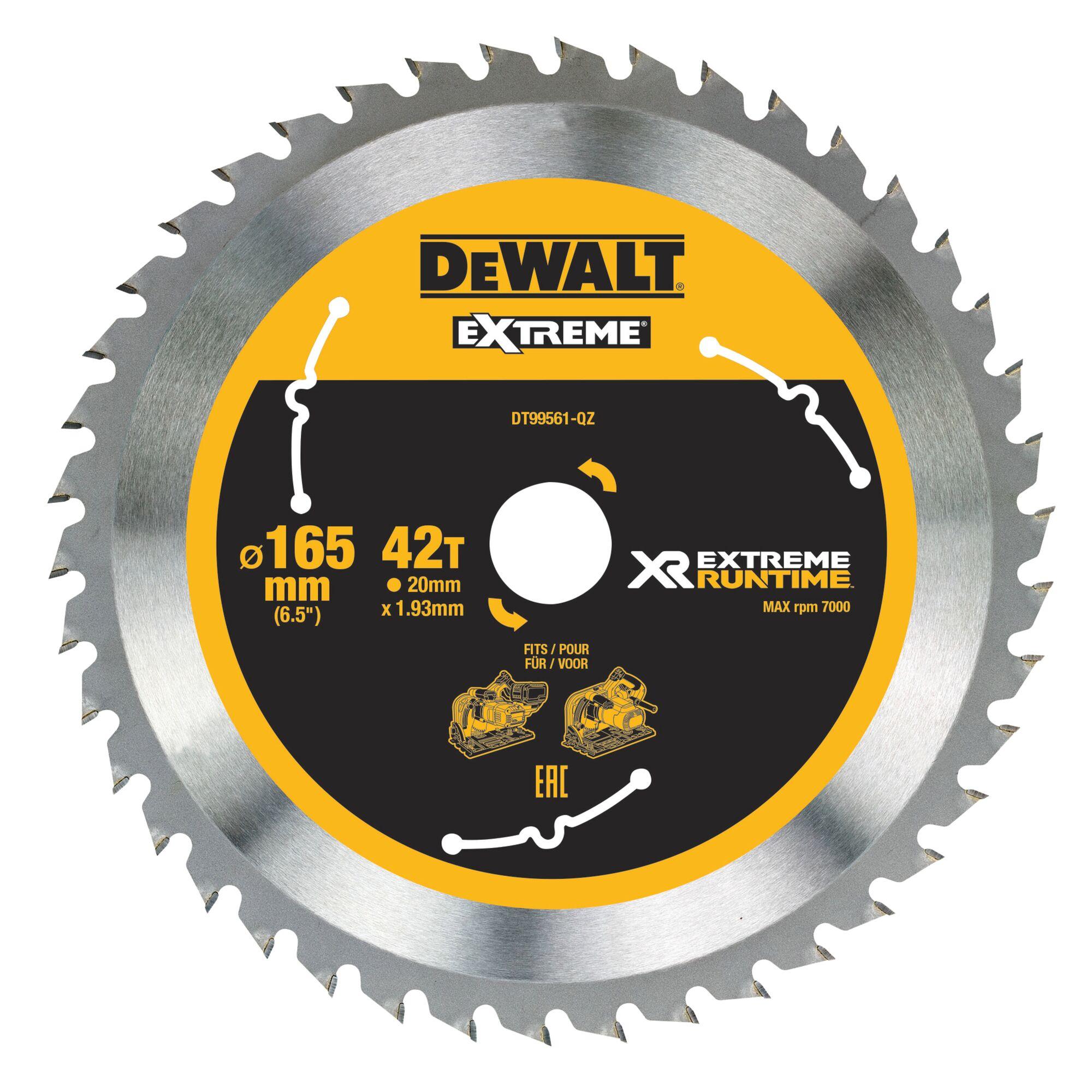 DeWALT Pílový kotúč 165x20mm 42Z DT99561