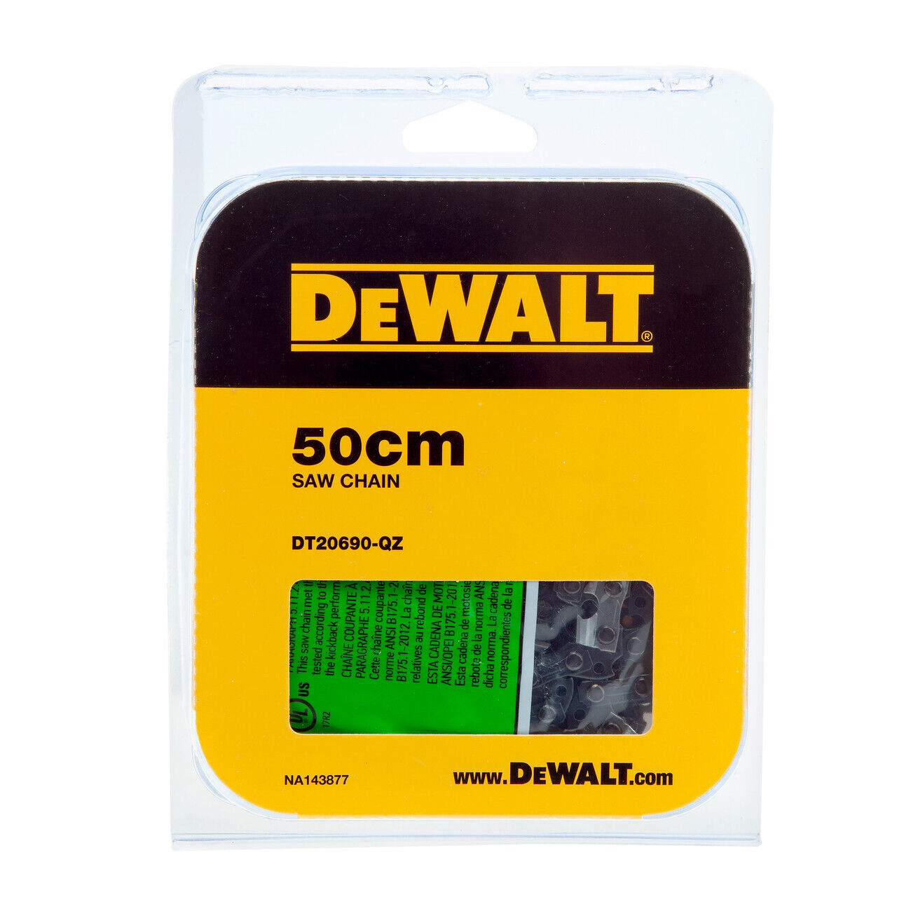 DeWALT Reťaz 50cm nízkoprofilová 3/8" pre DCMCS575  DT20690