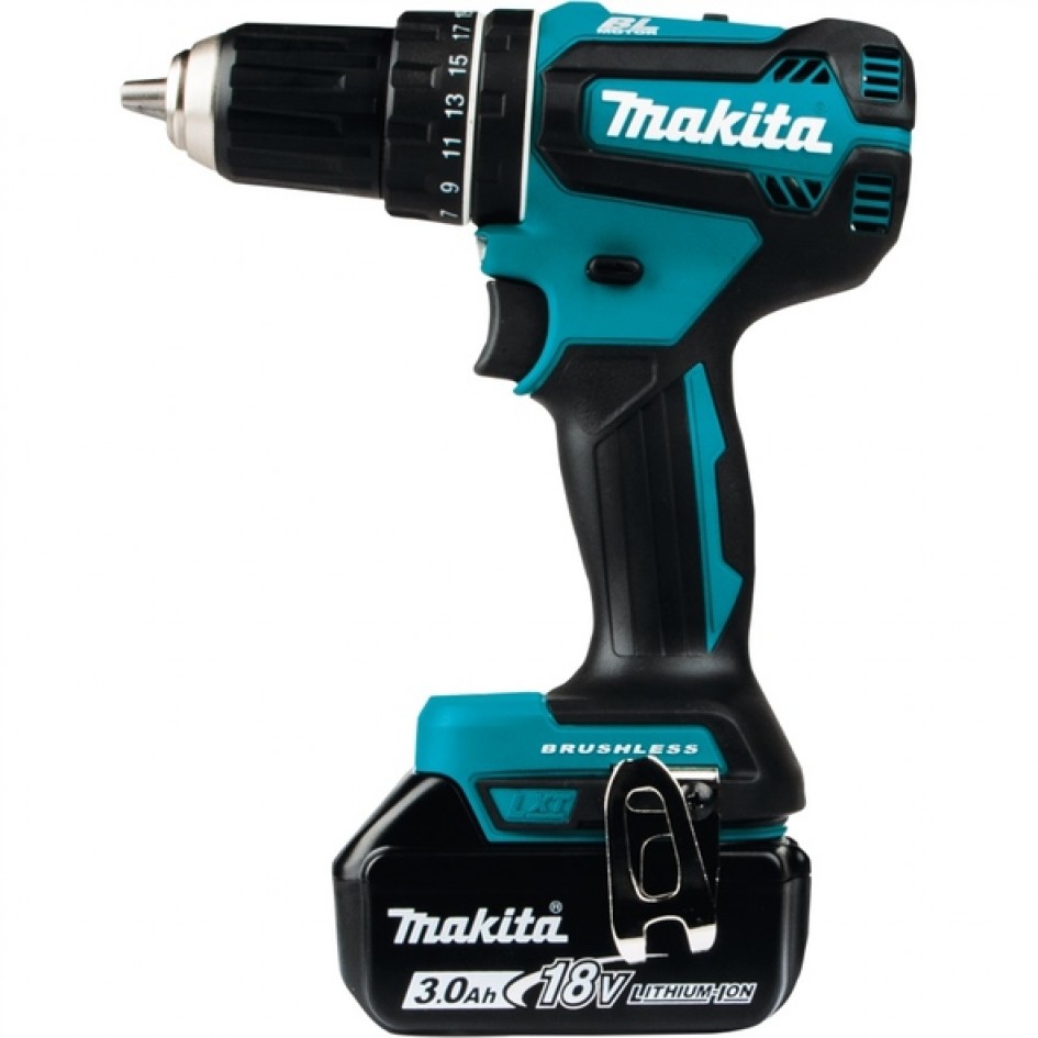 MAKITA Aku skrutkovač príklepový 18V DHP485RF3J