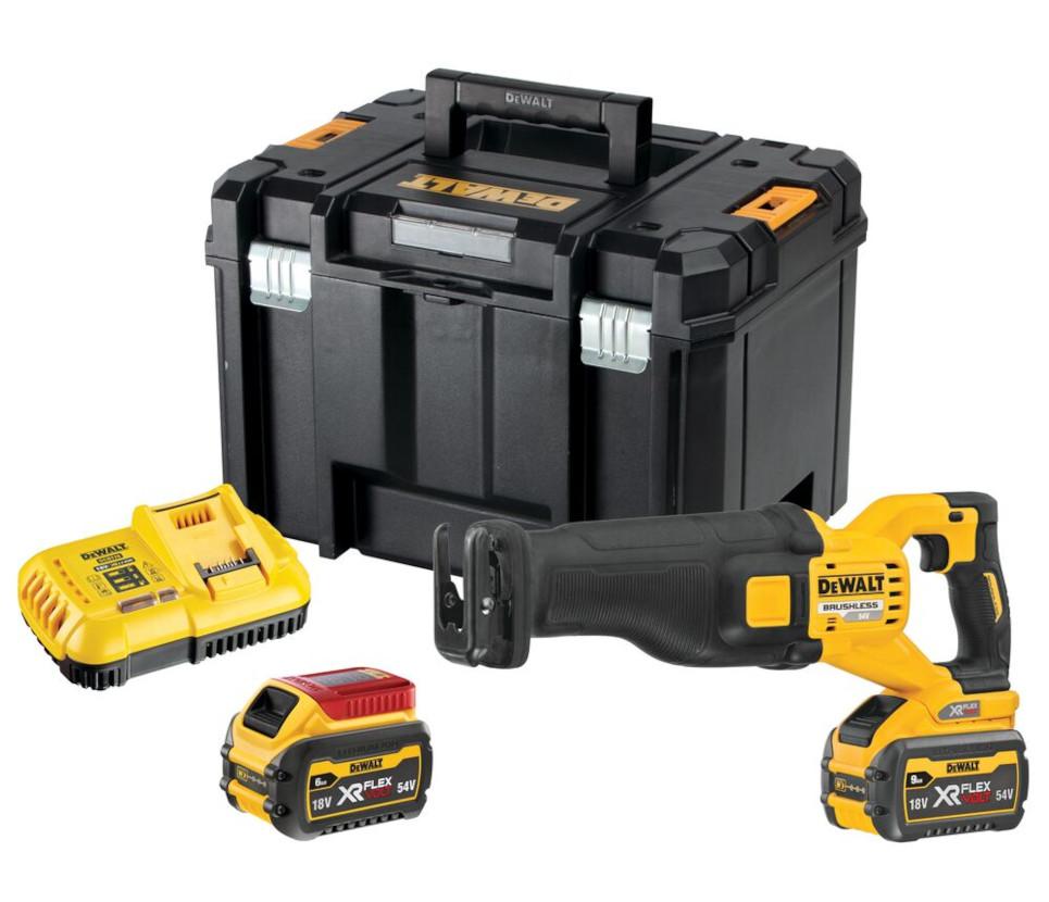 DeWALT Aku chvostová píla 54V FLEXVOLT DCS389X2