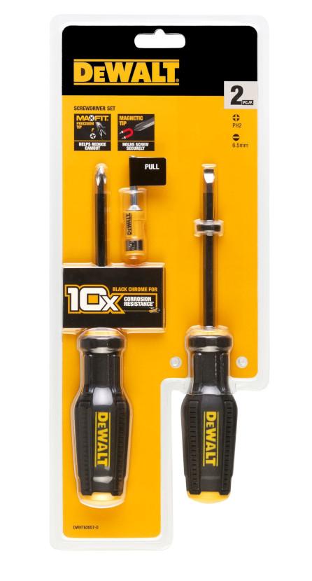 DeWALT Sada skrutkovačov FULLFIT – ploché a PH – 2 ks DWHT62057-0