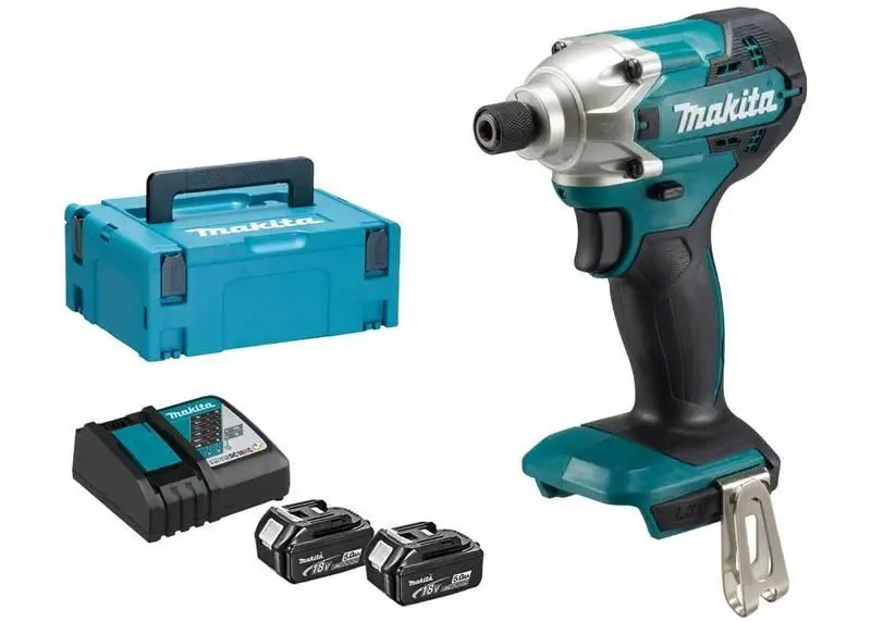 MAKITA Aku rázový uťahovač 18V (1/4") DTD156RTJ