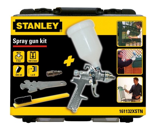 STANLEY Sada striekacia pištoľ + príslušenstvo 161132XSTN