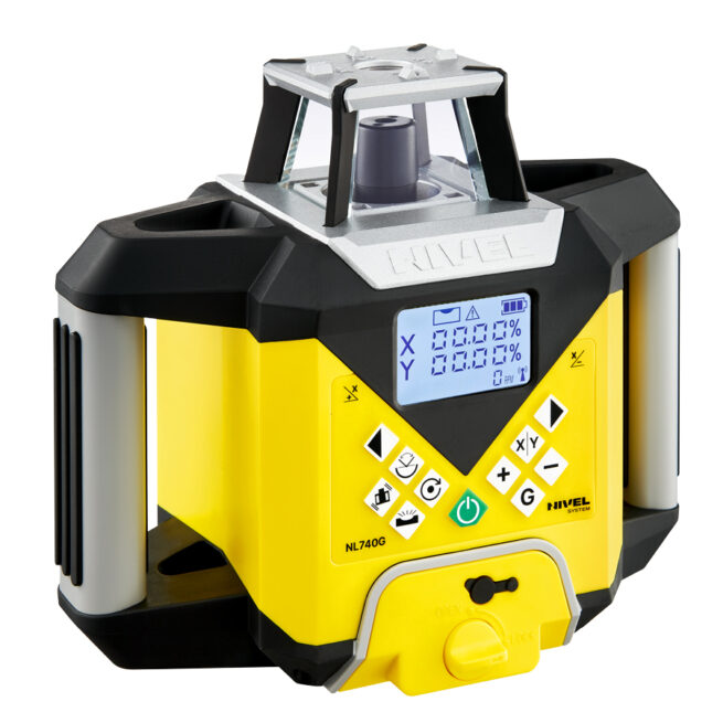 NIVEL SYSTEM Rotačný laser so zeleným lúčom NL740G Digital