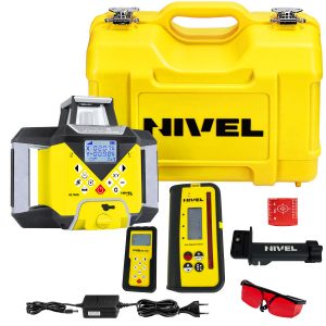 NIVEL SYSTEM Rotačný laser s červeným lúčom NL740R Digital