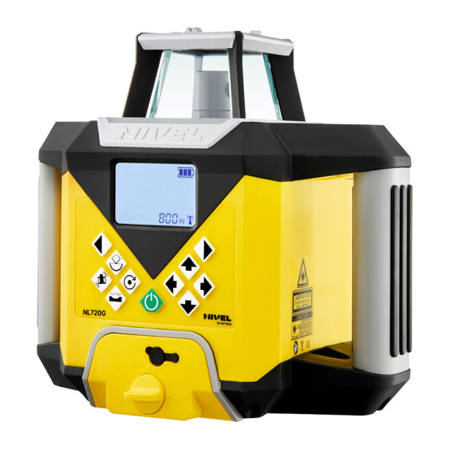 NIVEL SYSTEM Rotačný laser so zeleným lúčom NL720G Digital