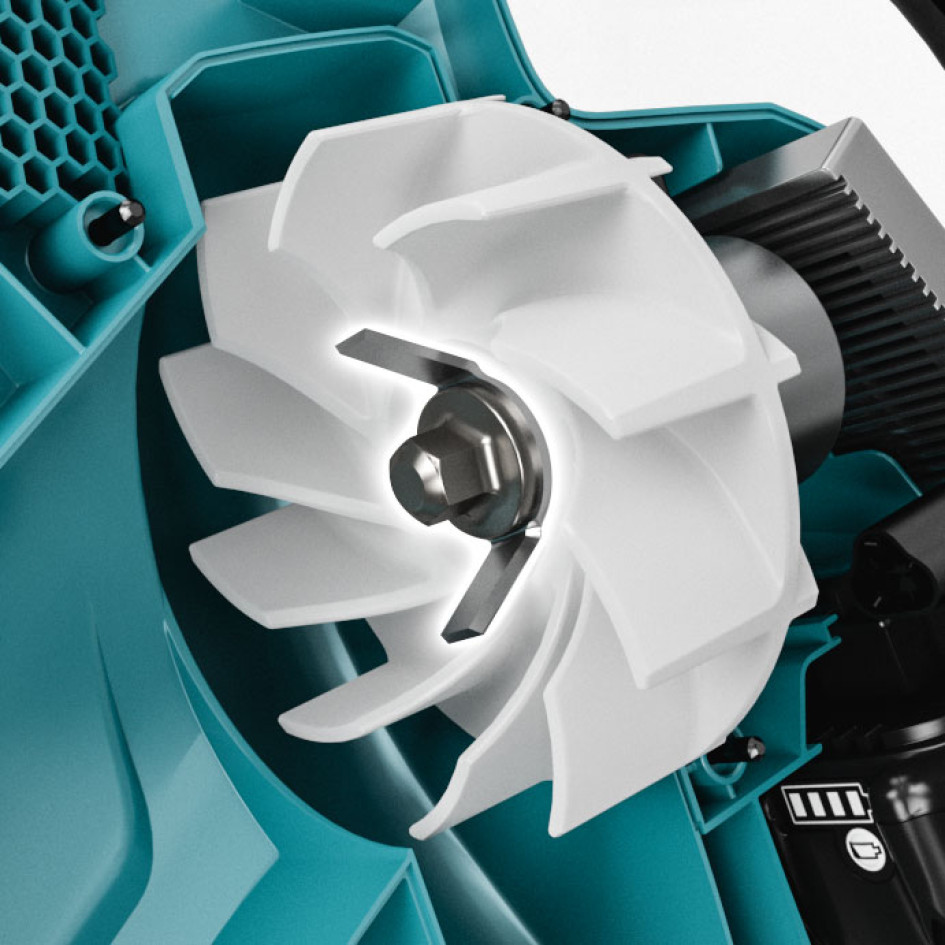 Makita Aku fukár a vysávač lístia 18V DUB187Z