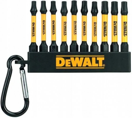 DeWALT Sada bitov klúčenka 10-dielna TORX T20, T25,T30 DT7275