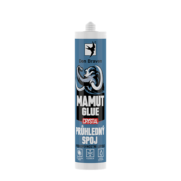 DEN BRAVEN Lepidlo číre MAMUT GLUE Crystal 51930BD