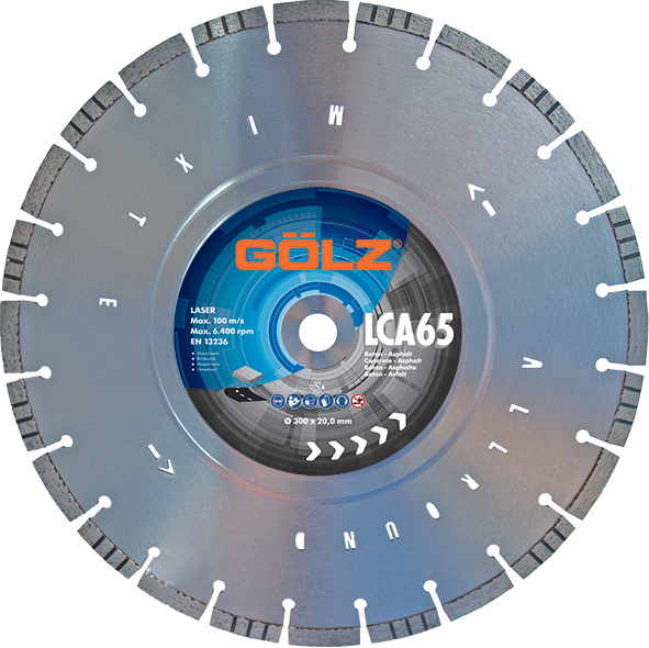 Diamantový kotúč GÖLZ LCA-65  500x25,4 mm