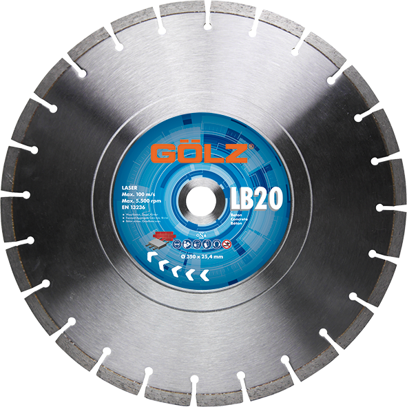 Diamantový kotúč GÖLZ LB-20  400x25,4 mm